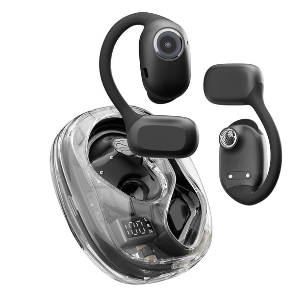 Blackview AirBuds 100 Étanches IP68 Bluetooth 5.3 Écouteurs TWS Open-ear avec crochets d'oreille