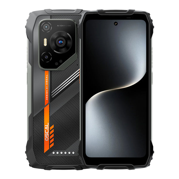 Oscal Pilot 3 6.78-дюймовый MediaTek Dimensity 6300 12GB+256GB 50MP+20MP камера ночного видения 7500mAh 5G AI защищённый смартфон